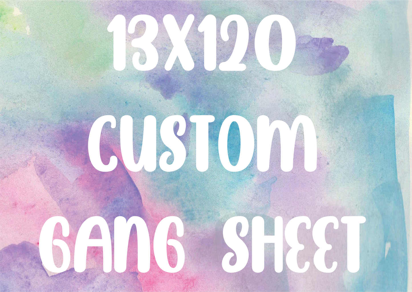 Custom DTF Gang Sheet