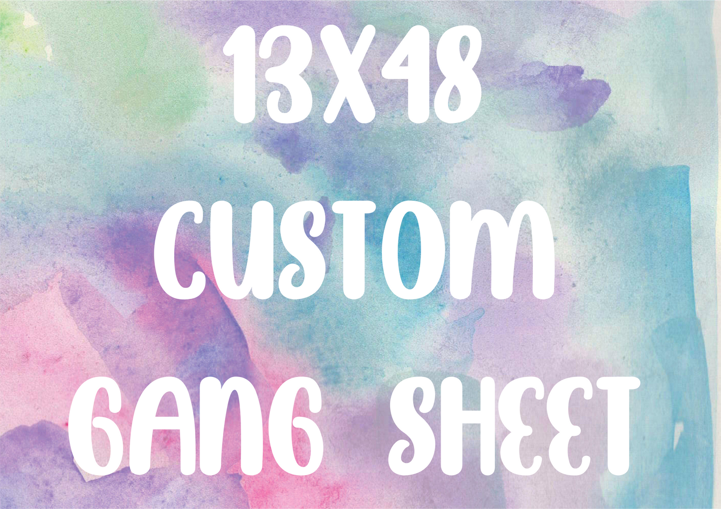 Custom DTF Gang Sheet